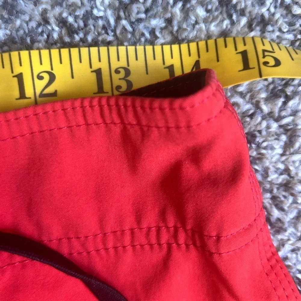 O’Neil Men’s Swim Trunks in red/orange color size 28